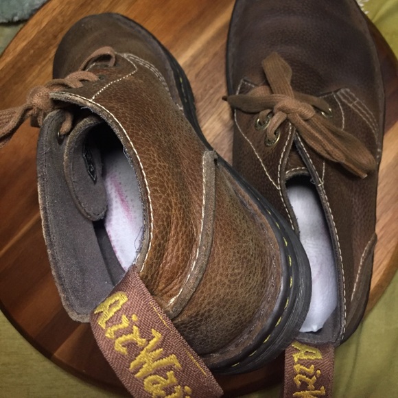 Vintage Brown Dr. Martens Ankle Boots - Picture 3 of 5